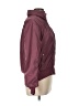 Athleta 100% Polyester Solid Burgundy Jacket Size L (tall) - photo 4