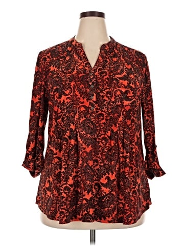 Avenue 3/4 Sleeve Blouse (view 1)