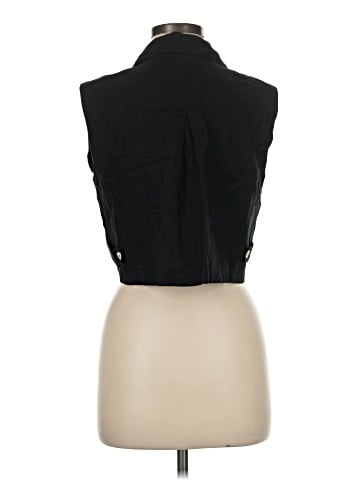Zara Sleeveless Button-Down Shirt (view 2)