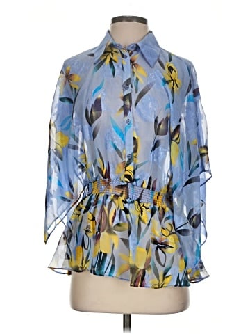 VERTIGO 3/4 Sleeve Blouse (view 1)
