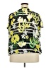 Alfani White Green Short Sleeve Blouse Size 20W - photo 2