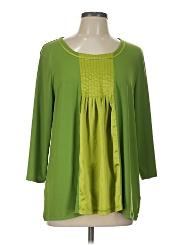 Susan Graver 3/4 Sleeve T-Shirt (view 1)