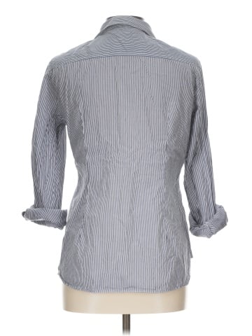 Gap 3/4 Sleeve Button-Down Shirt (view 2)