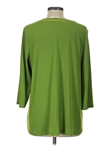 Susan Graver 3/4 Sleeve T-Shirt (view 2)