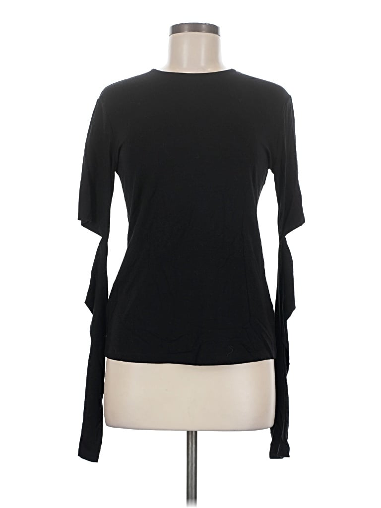 Pre-owned Marcella 3/4 Sleeve T-shirt In Black