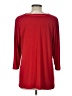 Susan Graver Red 3/4 Sleeve Blouse Size L - photo 2