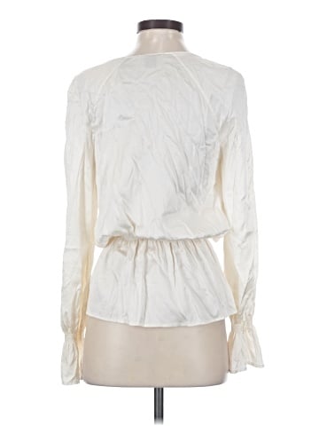 St. John Long Sleeve Silk Top (view 2)