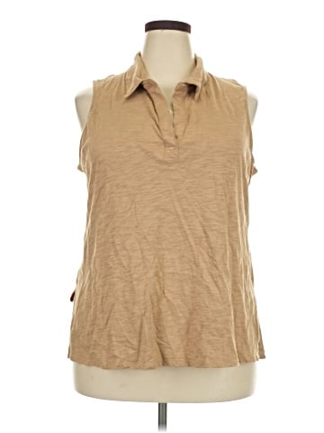 Chico's Sleeveless Button-Down Shirt (view 1)