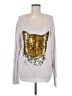 Wildfox Silver Long Sleeve T-Shirt Size Med (2 or M) - photo 1