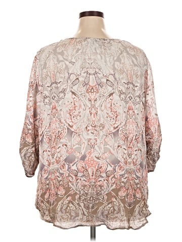 St. John's Bay 3/4 Sleeve Blouse (view 2)