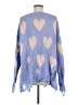 Wildfox Hearts Blue Pullover Sweater Size Med (2 or M) - photo 2
