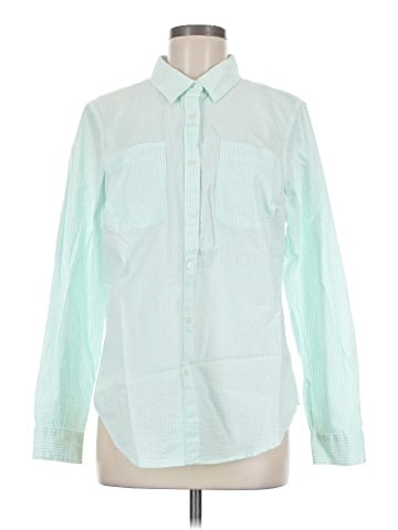 L.L.Bean Long Sleeve Button-Down Shirt (view 1)