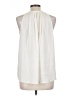 Catherine Malandrino 100% Polyester Ivory Sleeveless Blouse Size L - photo 2