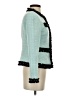 Boston Proper Tweed Teal Jacket Size 0 - photo 4
