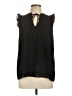 Eclair 100% Polyester Black Sleeveless Blouse Size L - photo 1