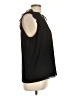 Eclair 100% Polyester Black Sleeveless Blouse Size L - photo 4