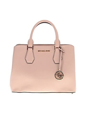 MICHAEL Michael Kors Leather Satchel (view 1)
