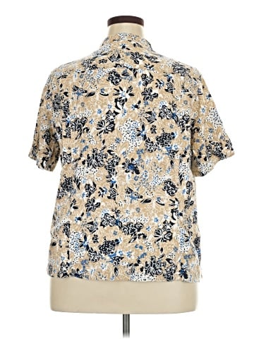 Cj Banks Short Sleeve Blouse (view 2)