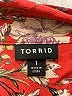 Torrid 100% Rayon Red Long Sleeve Blouse Size 1X Plus (1) - photo 7