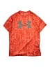 Under Armour 100% Polyester Orange Active T-Shirt Size L (youth) - photo 1
