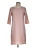 Everly 100% Polyester Solid Pink Casual Dress Size S - photo 1