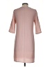 Everly 100% Polyester Solid Pink Casual Dress Size S - photo 2