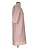 Everly 100% Polyester Solid Pink Casual Dress Size S - photo 4