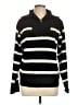 Unbranded 100% Acrylic Stripes Black Pullover Sweater Size L - photo 1