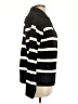 Unbranded 100% Acrylic Stripes Black Pullover Sweater Size L - photo 4