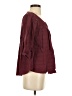 Wrap Burgundy 3/4 Sleeve Blouse Size P (petite) - photo 4