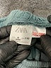 Zara Solid Teal Cargo Pants Size 6 - photo 3