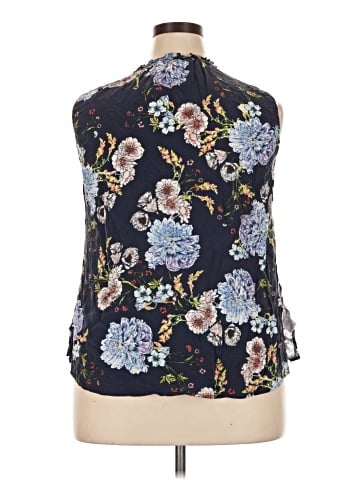 Daniel Rainn Sleeveless Silk Top (view 2)