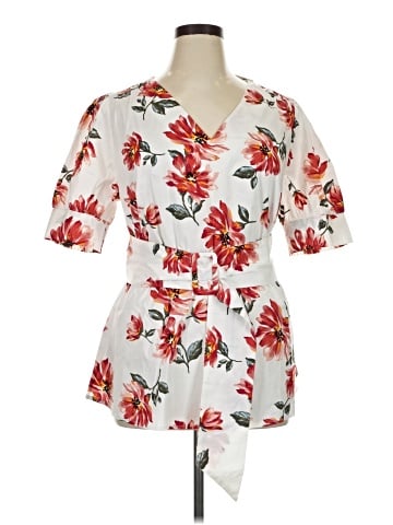 Lane Bryant Short Sleeve Blouse (view 1)