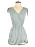 One Clothing 100% Rayon Solid Gray Romper Size S - photo 1