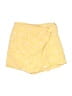 Kirious Checkered-gingham Yellow Skort Size M - photo 1