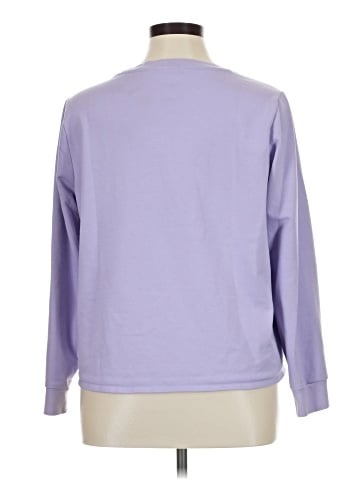 Weekends by Chico's Sweatshirt (view 2)