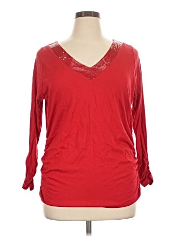 Lane Bryant 3/4 Sleeve Top (view 1)