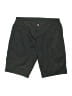 Unbranded 100% Polyester Solid Black Khaki Shorts Size XXL - photo 1