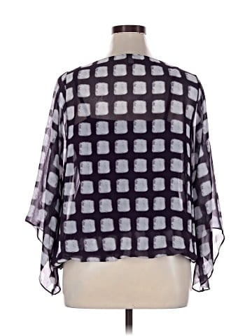 Alfani 3/4 Sleeve Blouse (view 2)