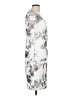 En Focus Studio Print White Casual Dress Size 12 - photo 4