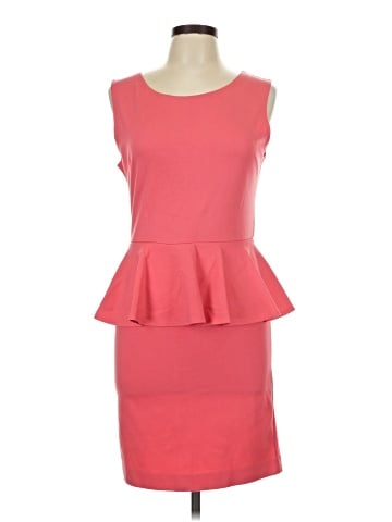 Red Saks Fifth Avenue Cocktail Dress (view 1)