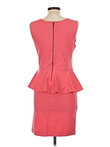 Red Saks Fifth Avenue Cocktail Dress (view 2)