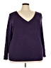 Lane Bryant Purple Pullover Sweater Size 22 - 24 Plus - photo 1