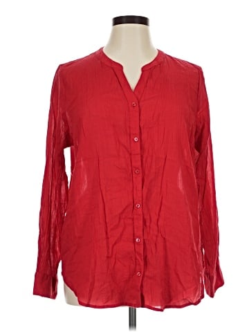 Liz Claiborne Long Sleeve Blouse (view 1)