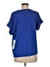 Calvin Klein 100% Polyester Blue Short Sleeve Blouse Size M - photo 2