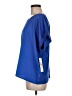 Calvin Klein 100% Polyester Blue Short Sleeve Blouse Size M - photo 5