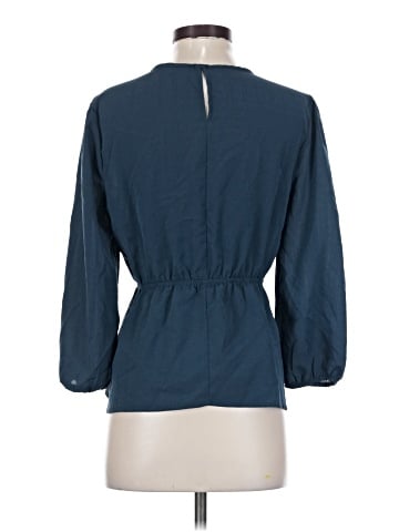 BCBGMAXAZRIA 3/4 Sleeve Blouse (view 2)