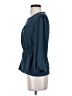BCBGMAXAZRIA 100% Polyester Blue 3/4 Sleeve Blouse Size XS - photo 5