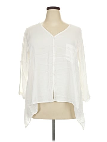 Karen Kane 3/4 Sleeve Blouse (view 1)