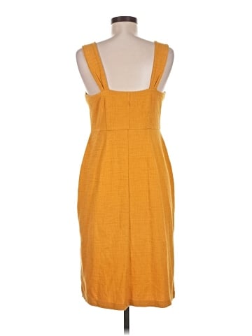 Madewell Texture &amp; Thread Button-Front Tank Dress (view 2)